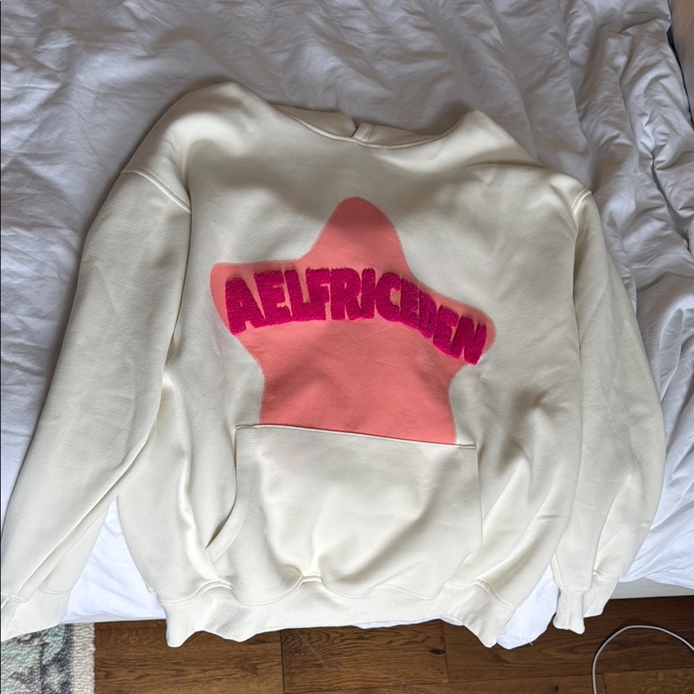 Aelfric Eden Cream and Pink Star Sweater